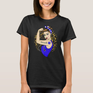 Paramedic Ems Girl Power Modern Rosie The Riveter T-Shirt