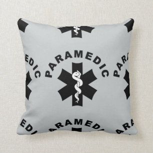 Paramedic EMS Logo Cushion