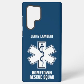 Paramedic EMT EMS Name Template Samsung Galaxy Case