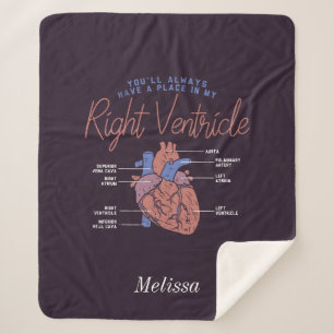 Paramedic EMT Personalised Forever Love Sherpa Blanket