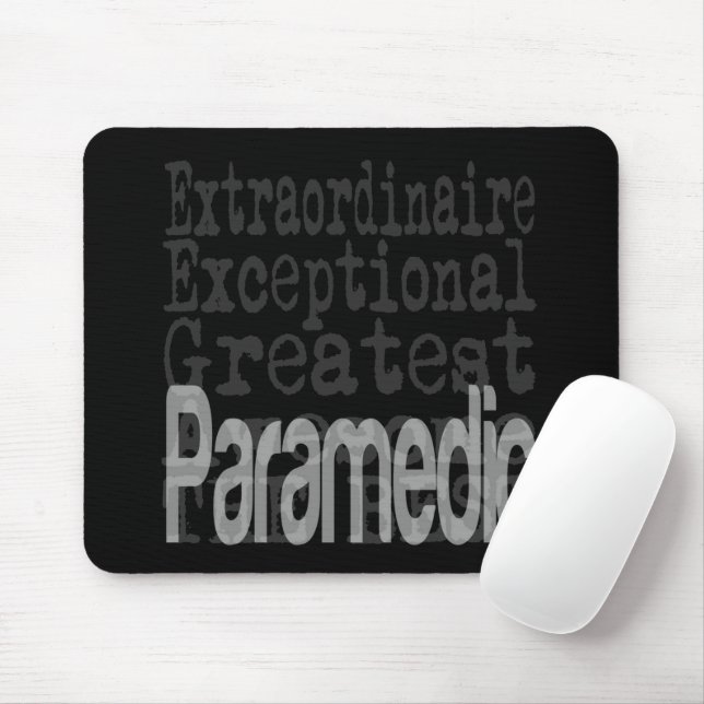 Paramedic Extraordinaire CUSTOM Mouse Pad (With Mouse)