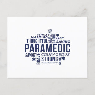Paramedic Hero Postcard