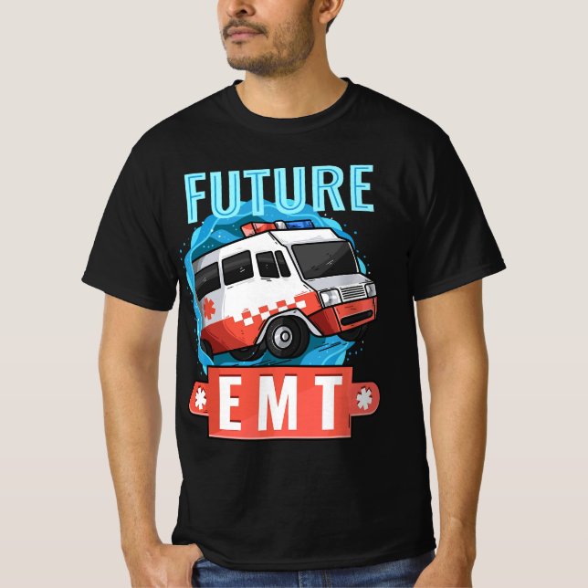 Paramedic Medical Technician Ambulance  T-Shirt (Front)