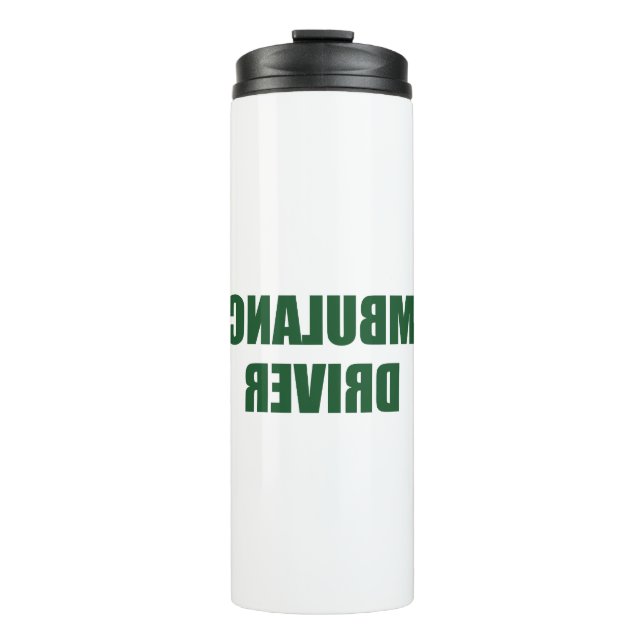 Paramedic or Ambulance Driver Thermal Tumbler (Front)