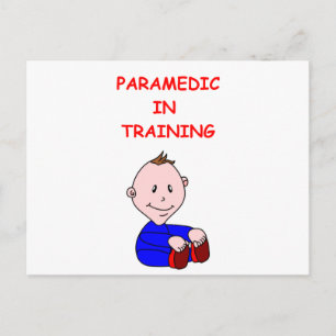 paramedic postcard