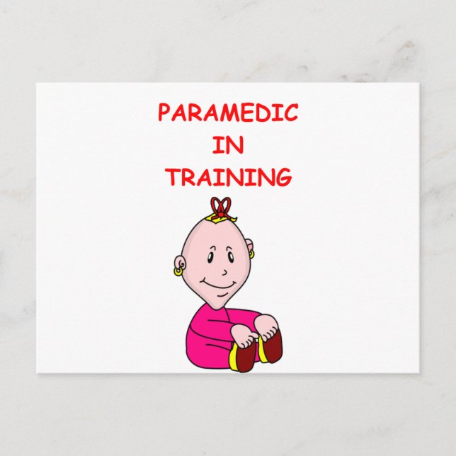 paramedic postcard (Front)