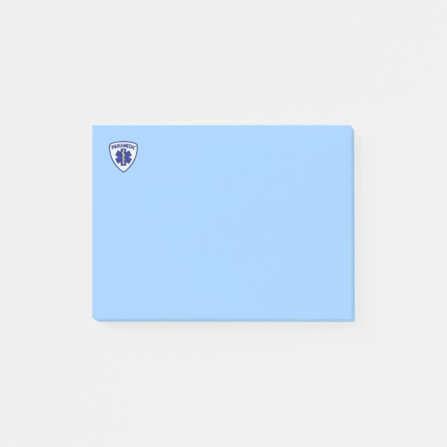 Paramedic Sheild Post-it Notes (Front)