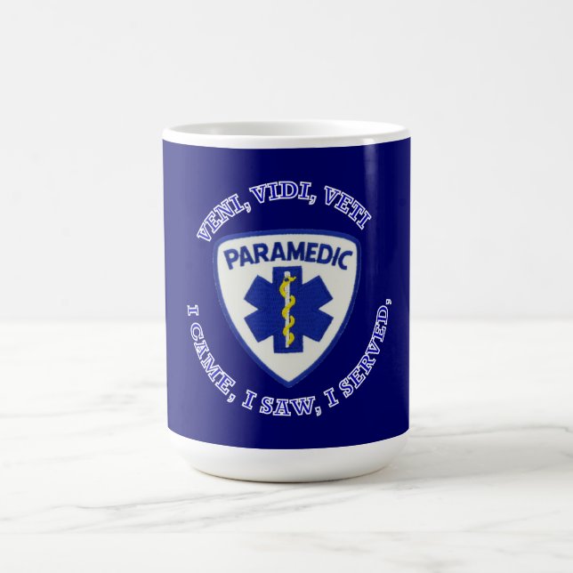 Paramedic Shield Coffee Mug (Center)