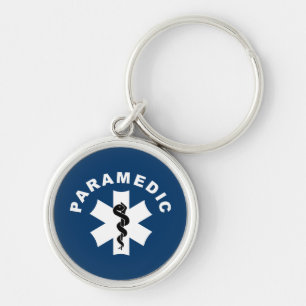 Paramedic Star of Life Key Ring