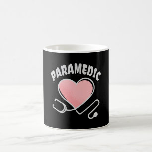 Paramedic Stethoscope with heart Coffee Mug