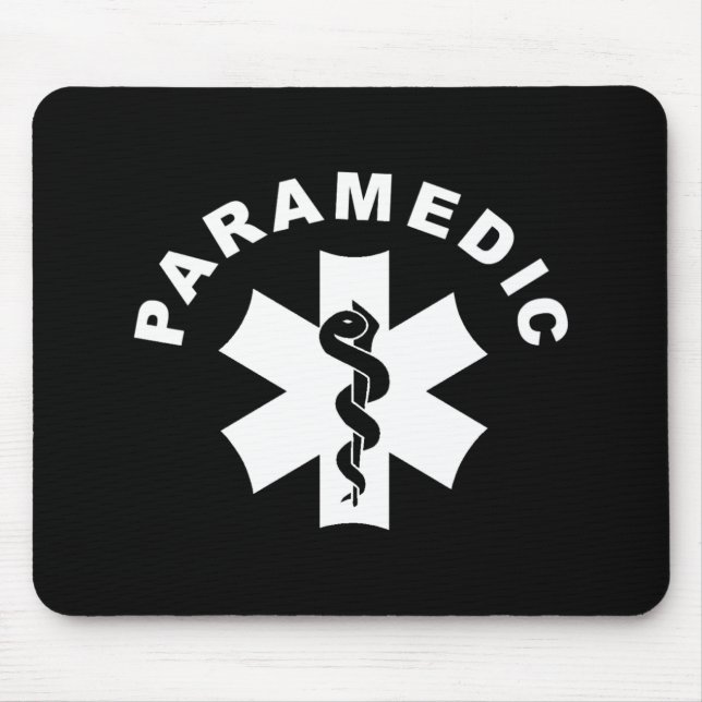 Paramedic Theme Mouse Pad (Front)