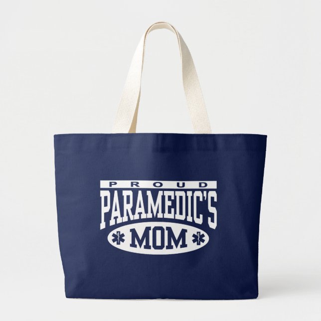 Paramedic's Mum Large Tote Bag (Front)
