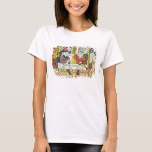 Paramoshka and Savoska (woodcut print) T-Shirt