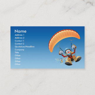 Paramotor Business Card - Regular