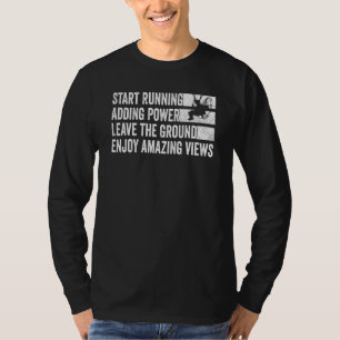 Paramotor Pilot Enjoy Amazing Views Paramotoring 1 T-Shirt