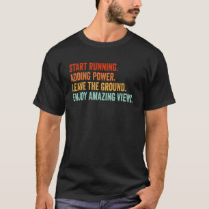 Paramotor Pilot Enjoy Amazing Views Paramotoring T-Shirt