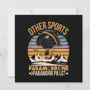 Paramotor Pilot Paramotoring Invitation
