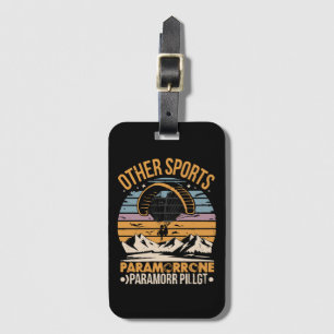 Paramotor Pilot Paramotoring Luggage Tag