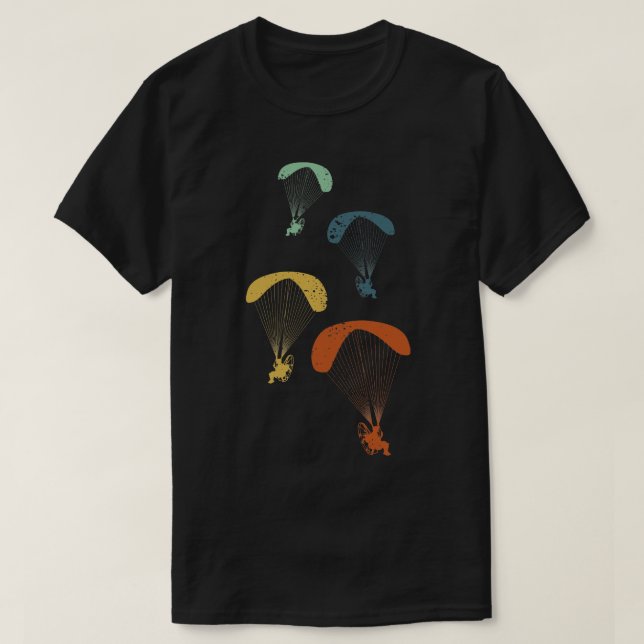 Paramotor Pilot Paramotoring T-Shirt (Design Front)