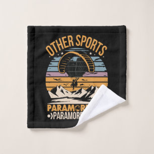 Paramotor Pilot Paramotoring Wash Cloth