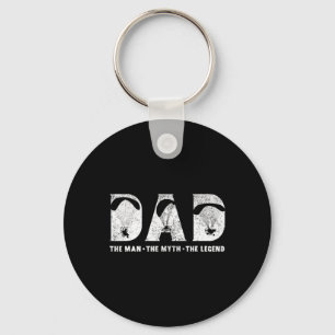 Paramotoring Dad The Man The Myth The Legend Fathe Key Ring