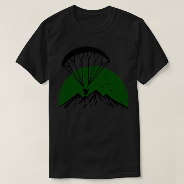 Paramotoring Retro Vintage 1 T-Shirt (Design Front)