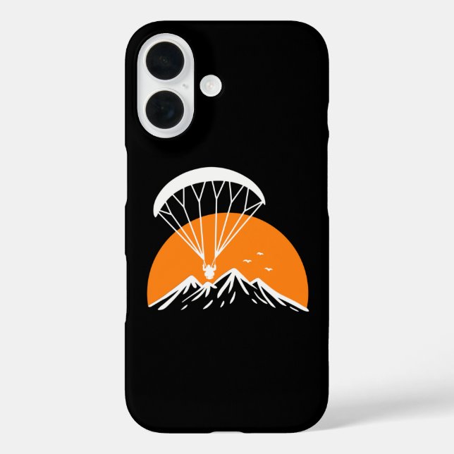 Paramotoring Retro Vintage Case-Mate iPhone Case (Back)