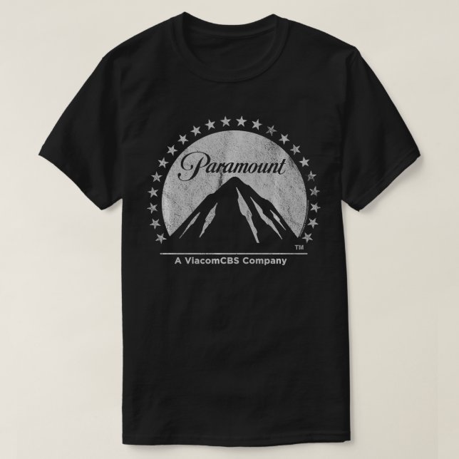 Paramount Simple Vintage Logo Premium  T-Shirt (Design Front)
