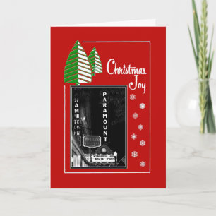 Paramount Theatre holiday card