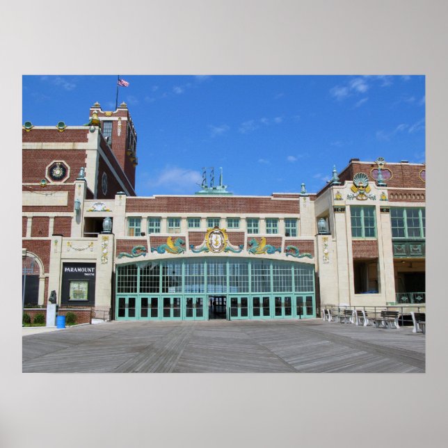 Paramount Theatre / Theatre Asbury Park NJ Poster (Front)