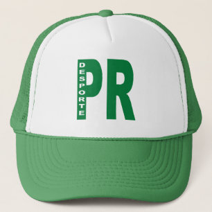 ParANA DESPORT BR White/Green Trucker cap