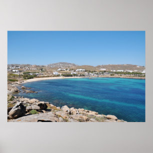 Paranga Beach -Mykonos - Poster
