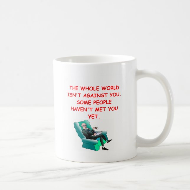 paranoid coffee mug (Right)
