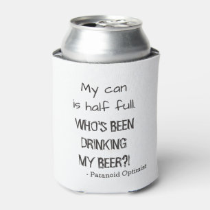 Paranoid Optimist Can Cooler
