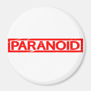 Paranoid Stamp Magnet