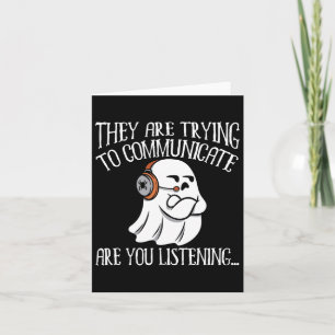 Paranormal Evp Hunting Ghost Hunter Adventures 2  Card