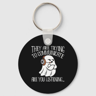 Paranormal Evp Hunting Ghost Hunter Adventures 2 Key Ring