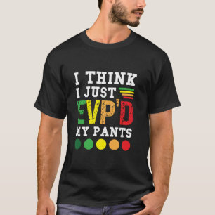 Paranormal EVP Hunting Ghost Hunter Adventures Lon T-Shirt