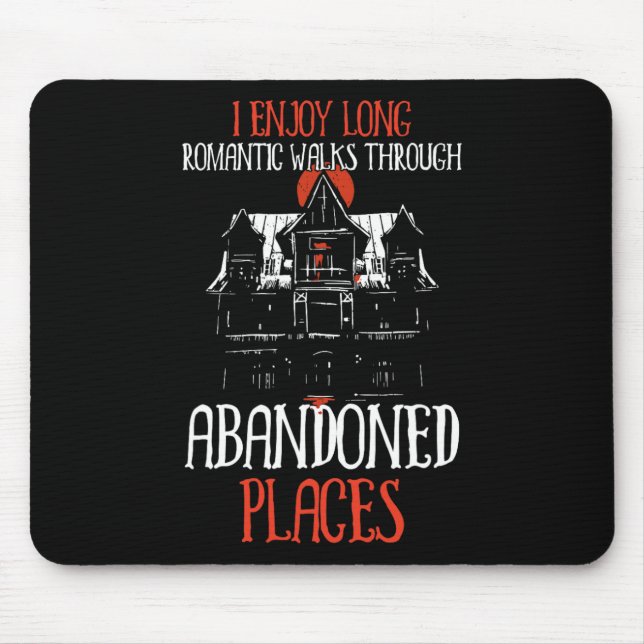 Paranormal Evp Hunting Ghost Hunter Adventures  Mouse Pad (Front)