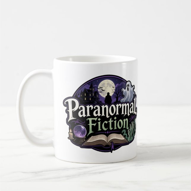 Paranormal Fiction Lovers Coffee Mug (Left)