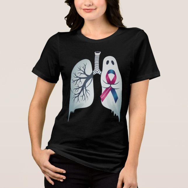Paranormal Happy Lungs Project Fundraiser Shirt (Front)