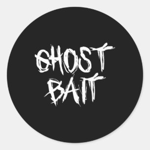 Paranormal Investigation Ghost Byit Haunted Ghost Classic Round Sticker
