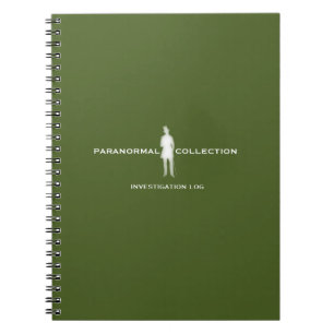 Paranormal Investigation Log Notebook