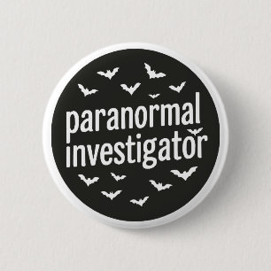 Paranormal Investigator 6 Cm Round Badge