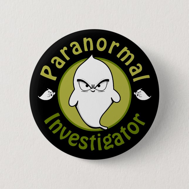 Paranormal Investigator  6 Cm Round Badge (Front)