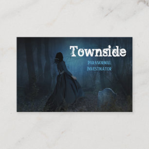 Paranormal Investigator Business Card