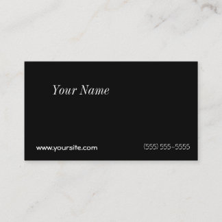 Paranormal Investigator Business Card