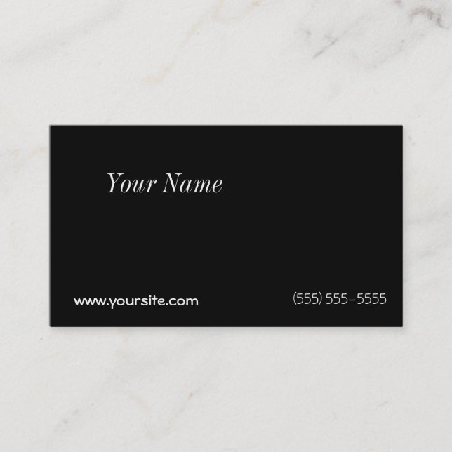 Paranormal Investigator Business Card (Front)