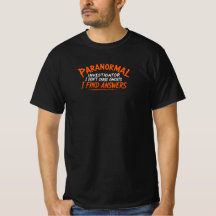 Paranormal Investigator EMF Detector Ghost Shirt