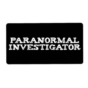 Paranormal Investigator Ghost Hunting